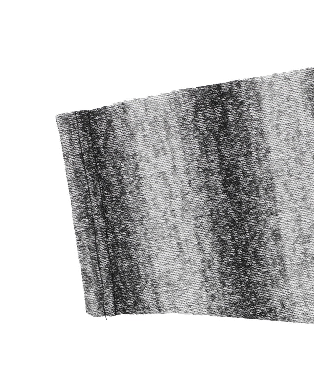 オンブレボーダーニット