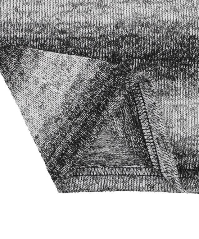 オンブレボーダーニット