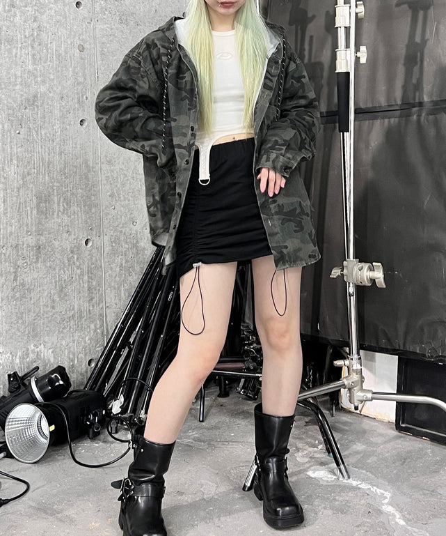 柄1 モデル：159㎝ FREE着用