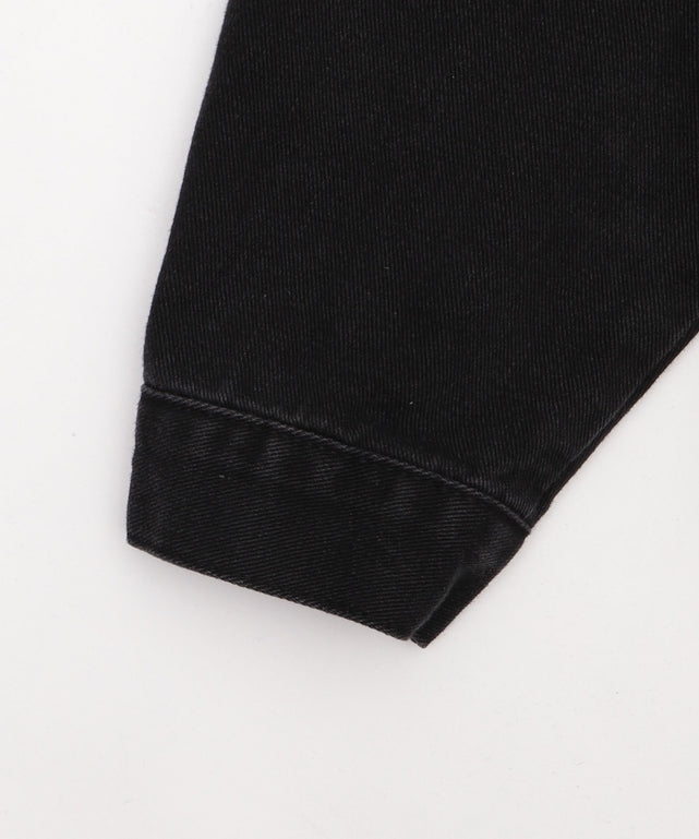 フーデッドデニムシャツ