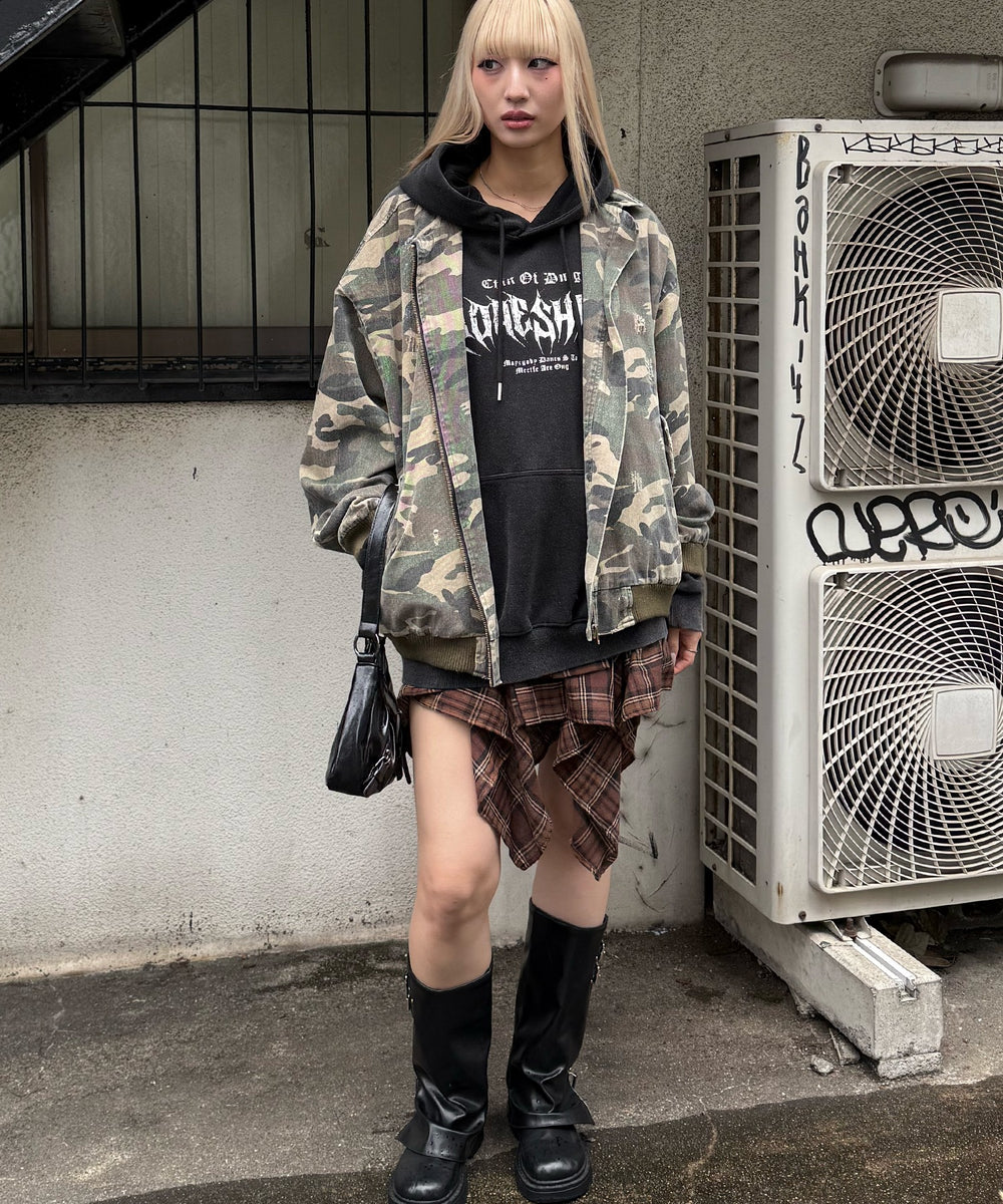 ブラウン モデル：167㎝ FREE着用