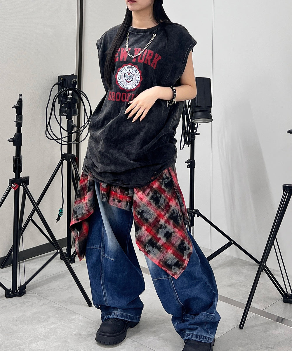 柄1 モデル：154㎝ FREE着用