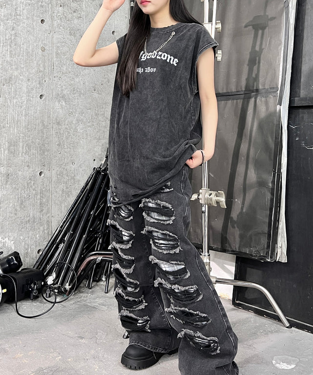 柄2 モデル：154㎝ FREE着用