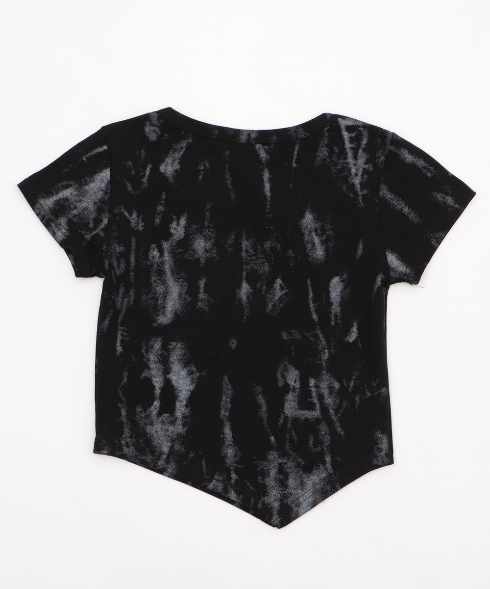 ネックラインスタッズピチT