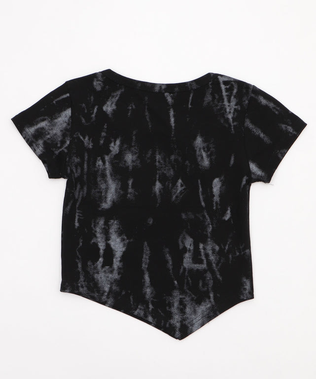 ネックラインスタッズピチT