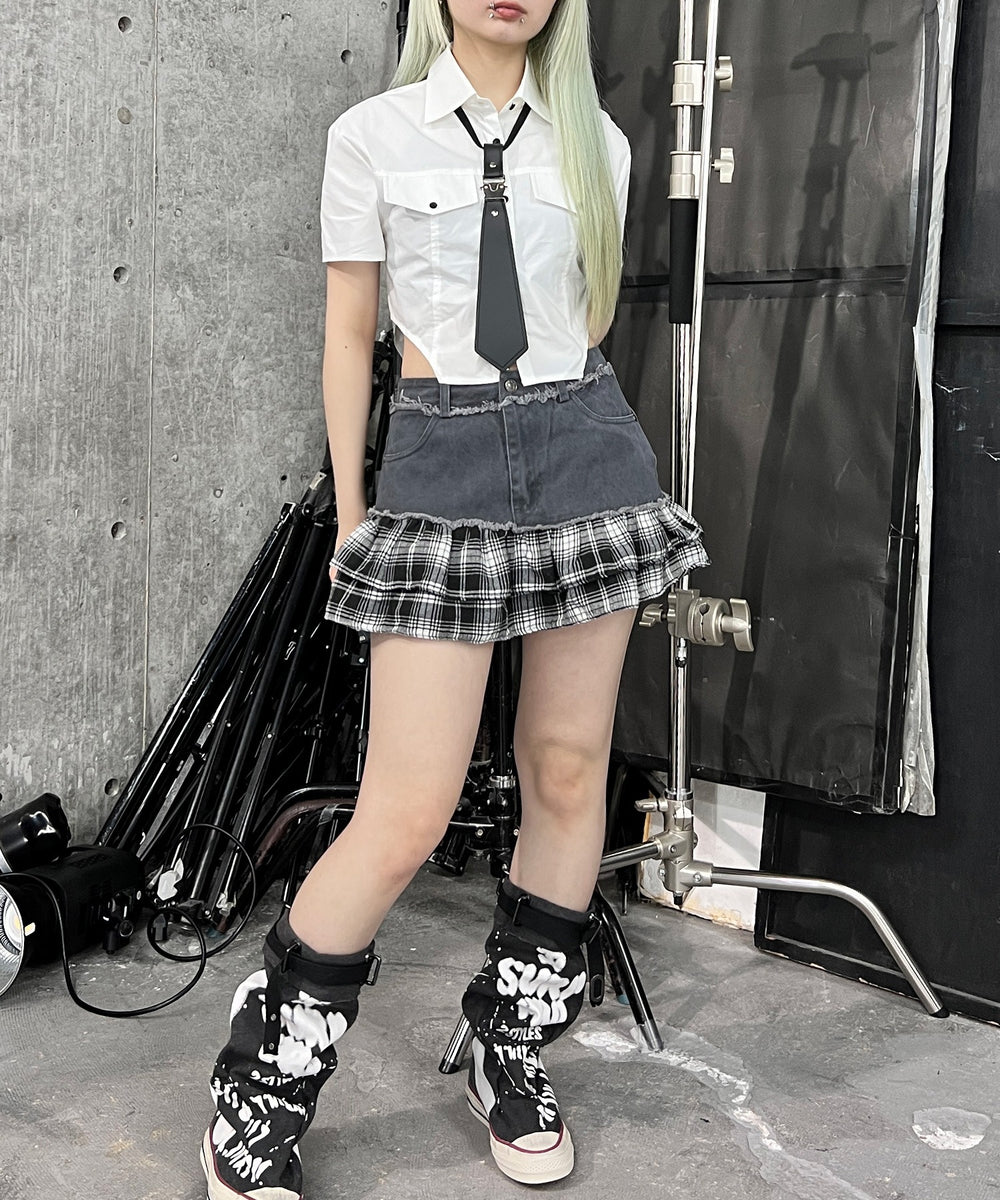 グレー モデル：159㎝ S着用