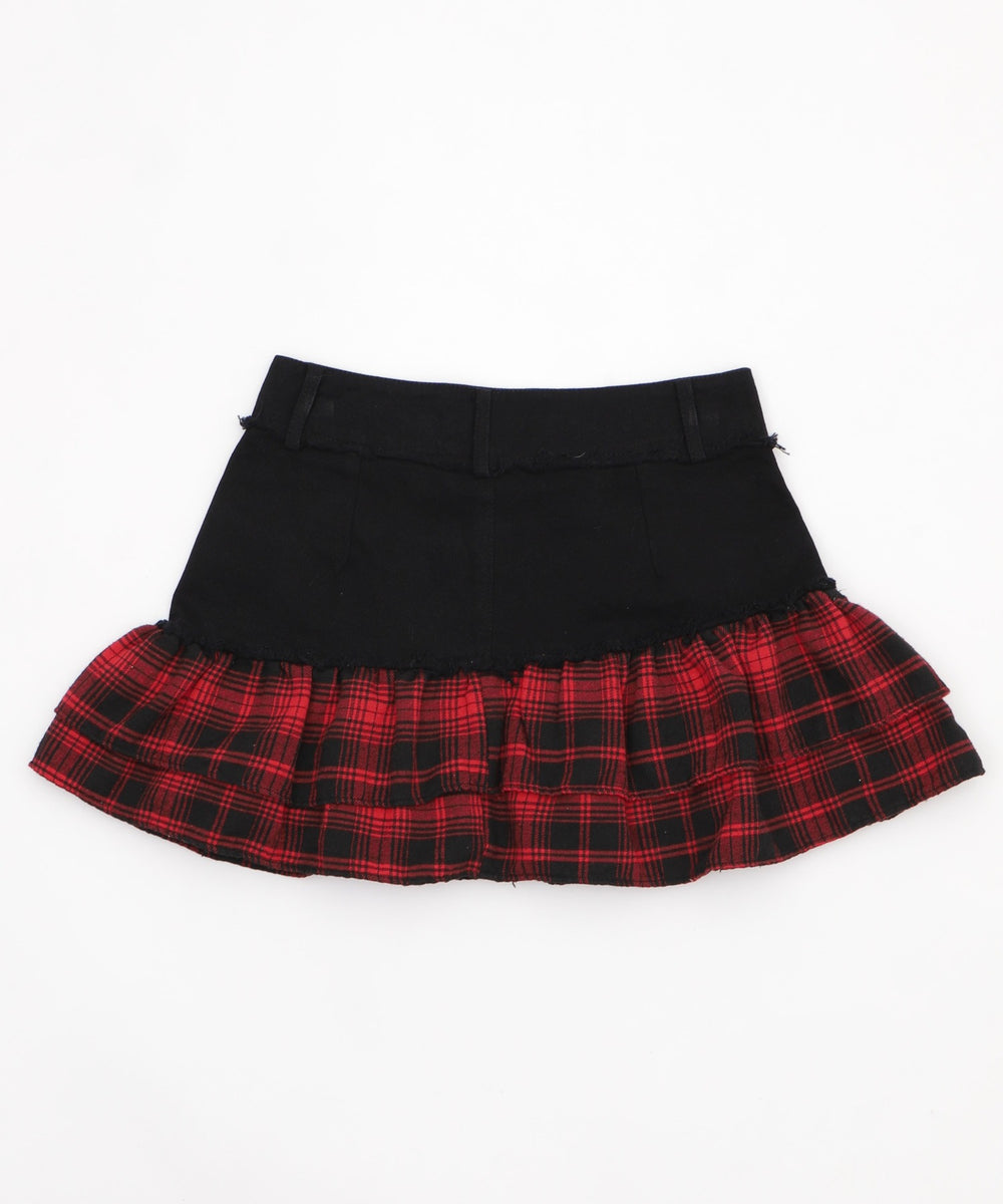 スイッチチェックミニスカパン