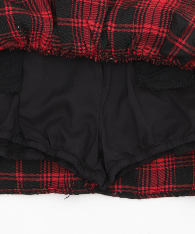 スイッチチェックミニスカパン