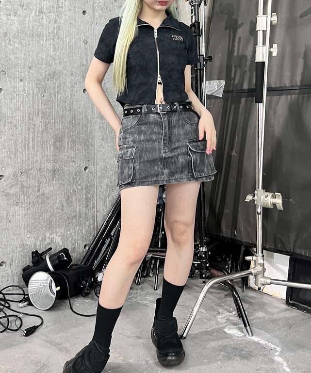 ブラック モデル：160㎝ FREE着用