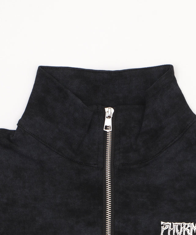 メタルバッジZIP UPトップ