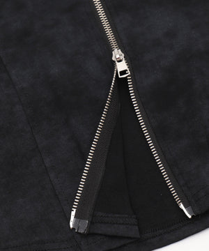 メタルバッジZIP UPトップ