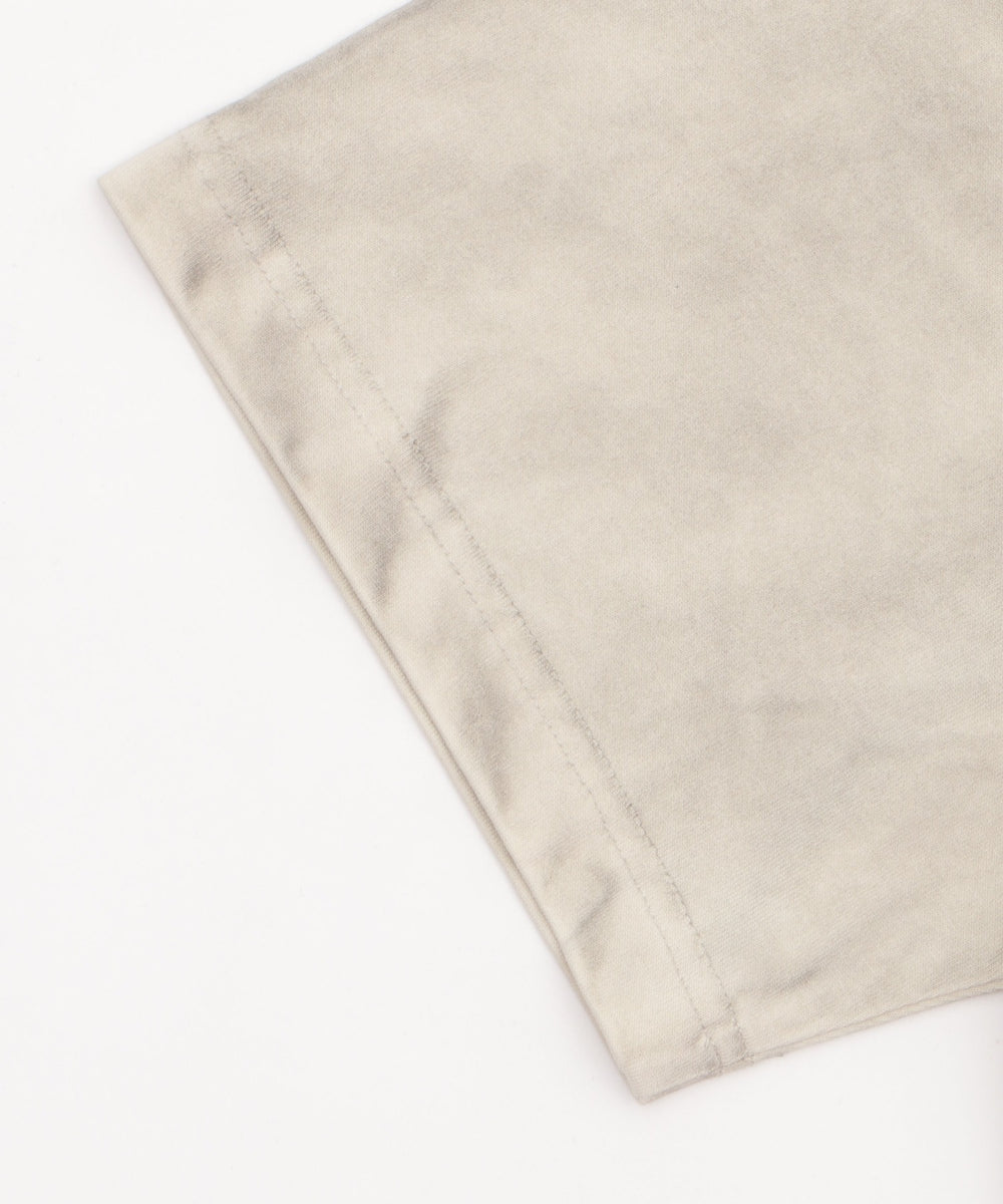 ダーティ加工メタルロゴビッグT