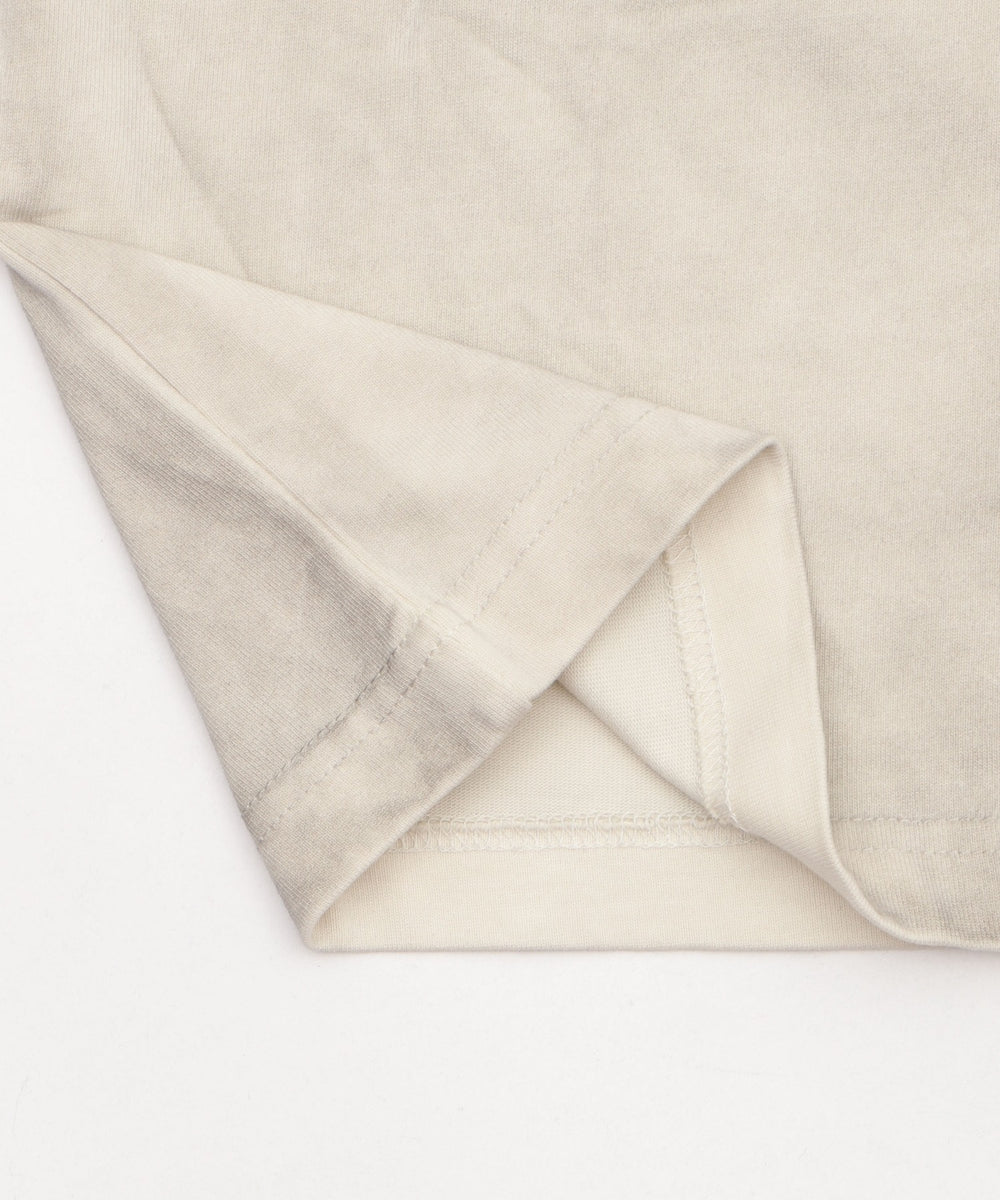 ダーティ加工メタルロゴビッグT