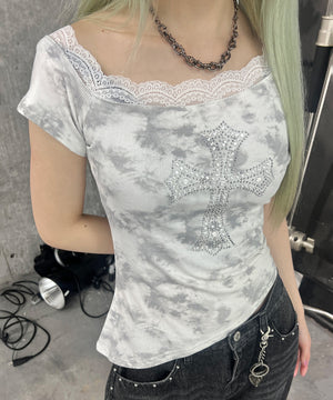 ホワイト モデル：160㎝ FREE着用