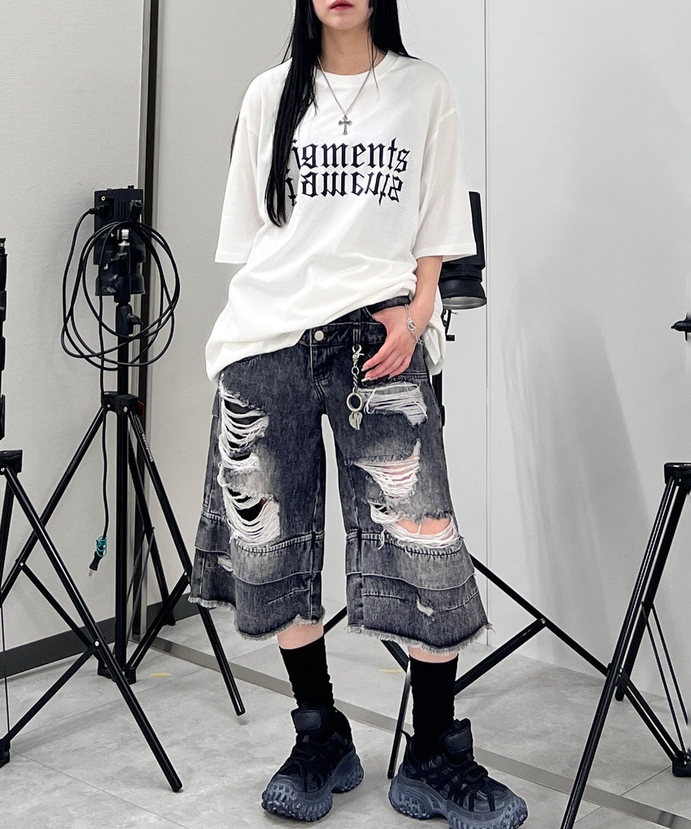 ホワイト モデル：154㎝ FREE着用