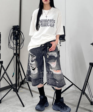 ホワイト モデル：154㎝ FREE着用