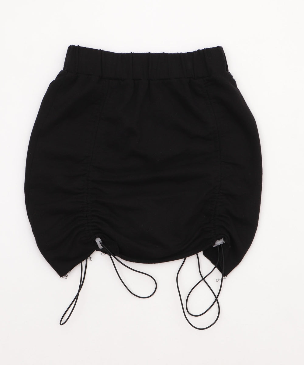 ドロストギャザーミニスカート