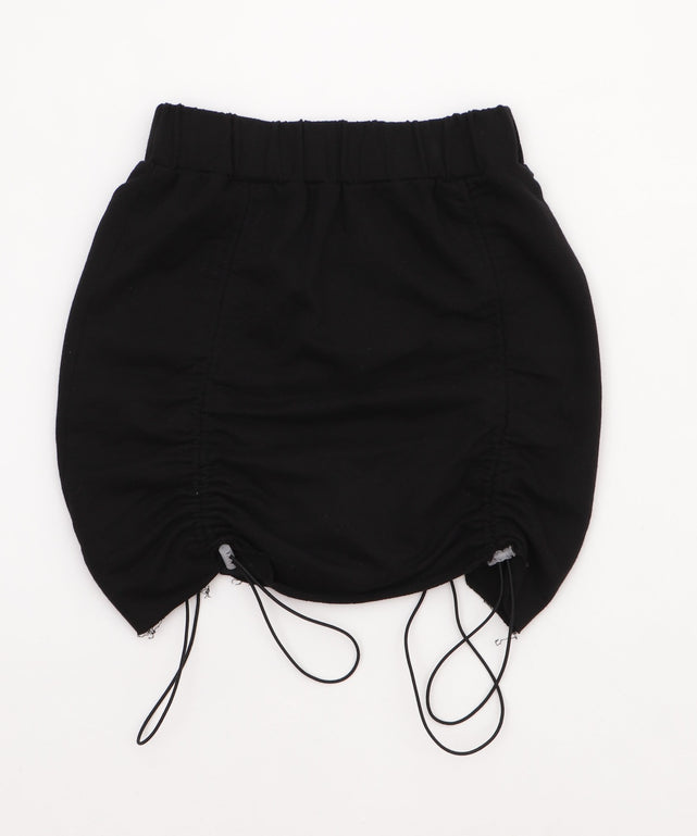 ドロストギャザーミニスカート