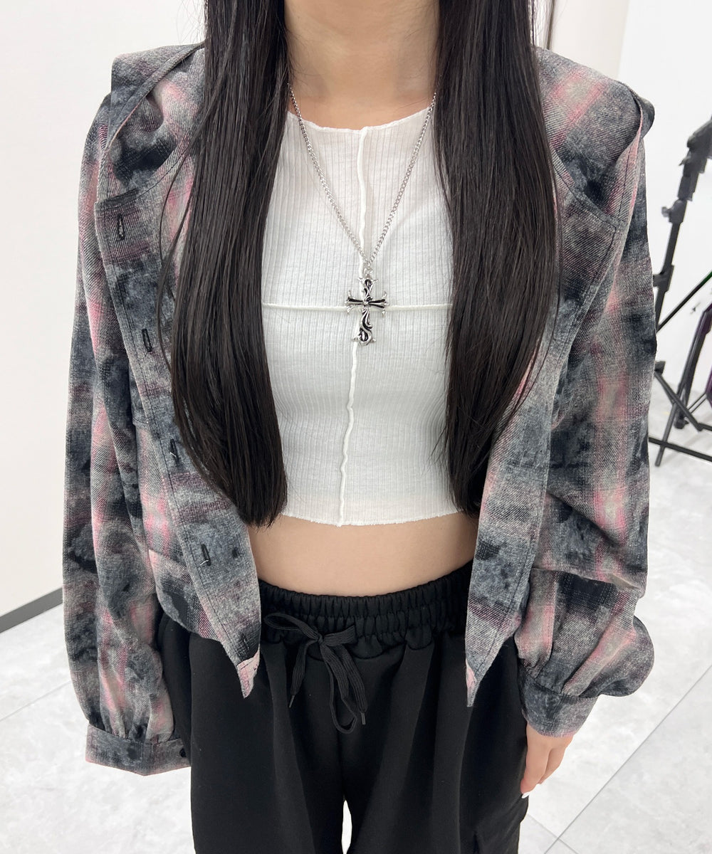 ピンク モデル：154㎝ FREE着用