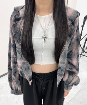 ピンク モデル：154㎝ FREE着用