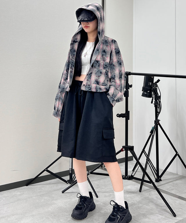 ピンク モデル：154㎝ FREE着用