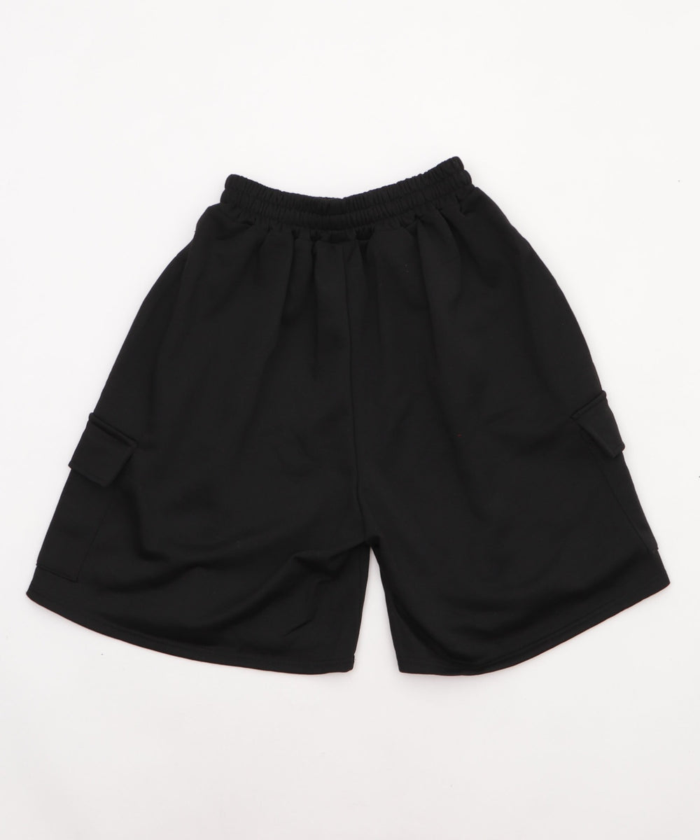 スウェットカーゴハーフパンツ