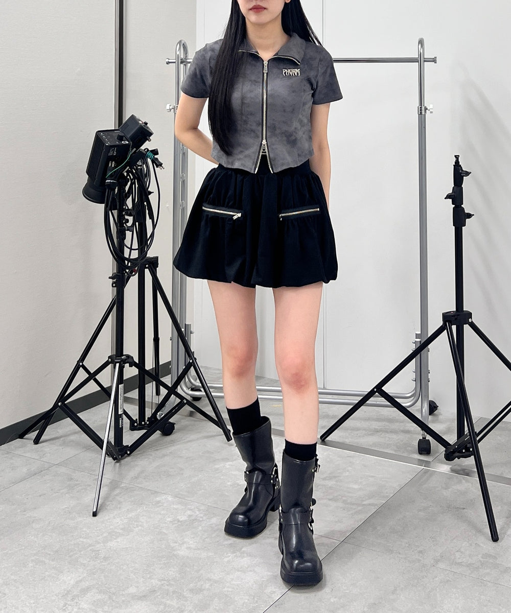 ブラック モデル：154㎝ FREE着用