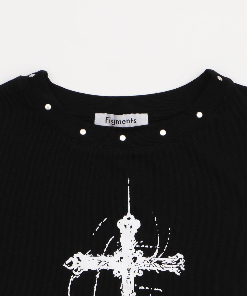 ドームネッククロスプリントTOP