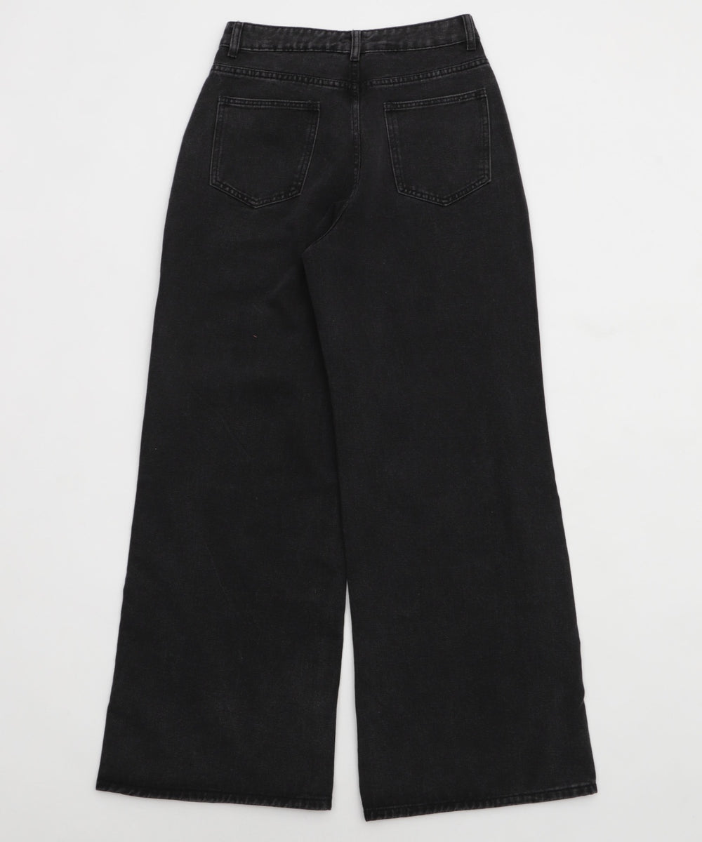 デストロイチェックバギーデニム