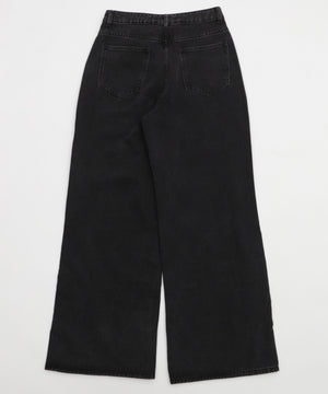 デストロイチェックバギーデニム