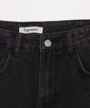 デストロイチェックバギーデニム