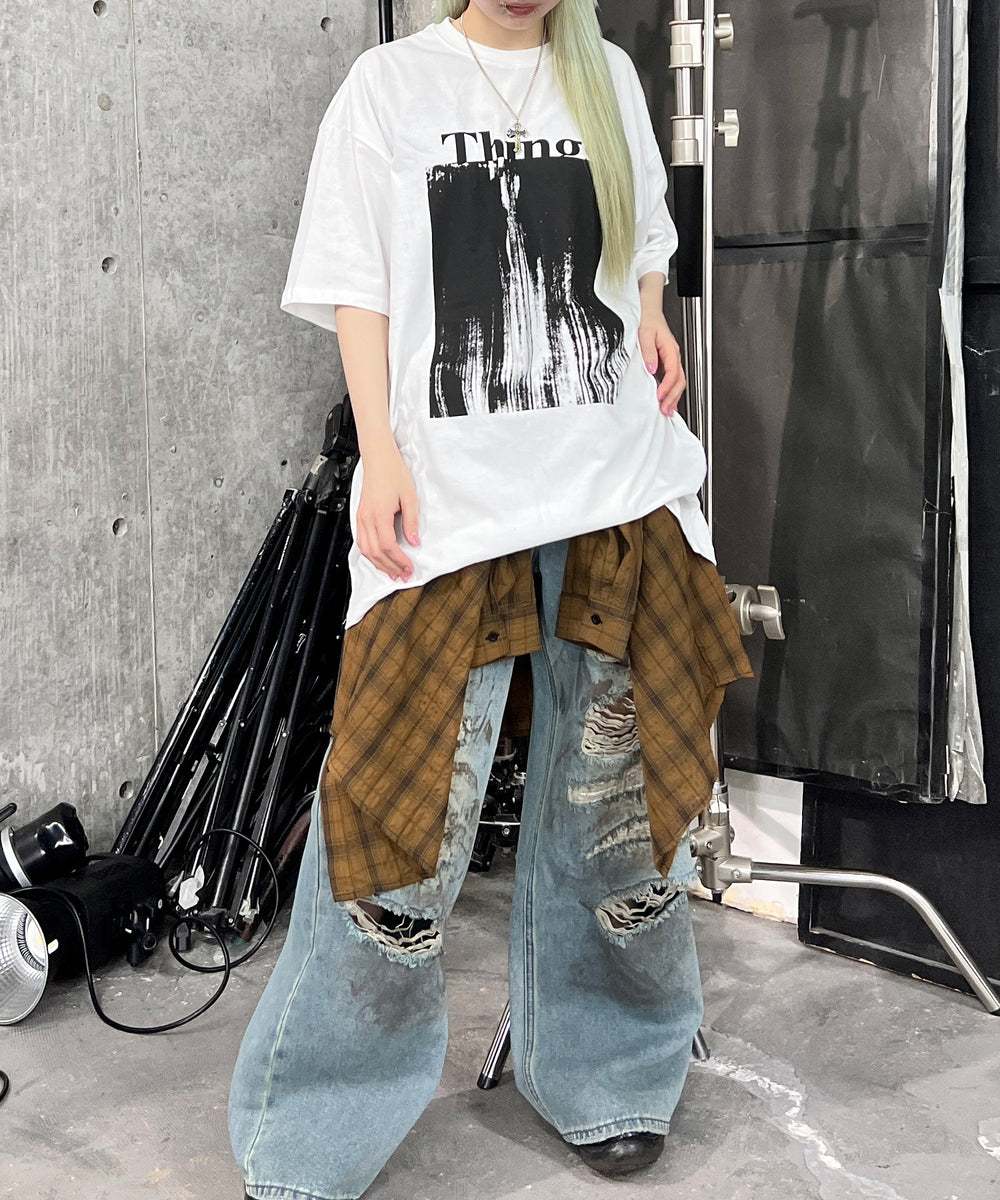 ホワイト モデル：160㎝ FREE着用