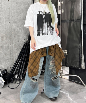 ホワイト モデル：160㎝ FREE着用