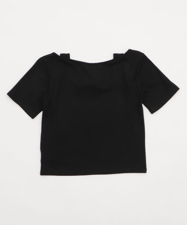 ベルトデザインレイヤードTOP