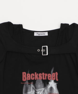 ベルトデザインレイヤードTOP