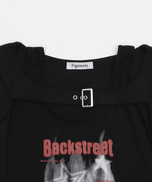 ベルトデザインレイヤードTOP