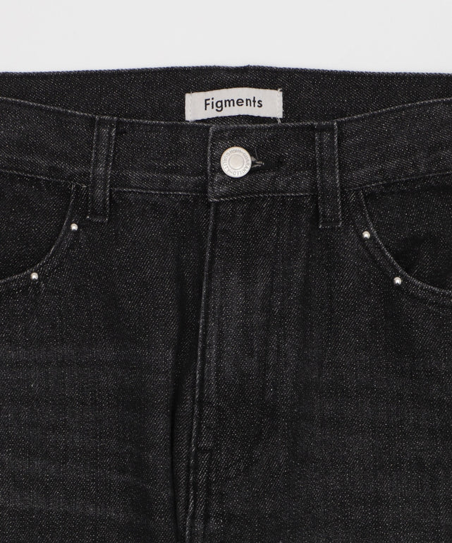 スタッズバレルデニム