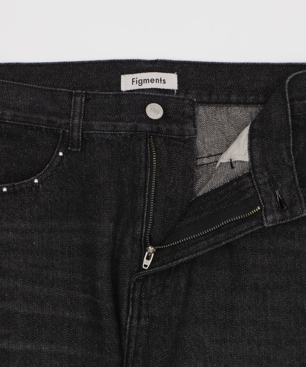 スタッズバレルデニム