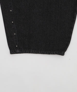 スタッズバレルデニム