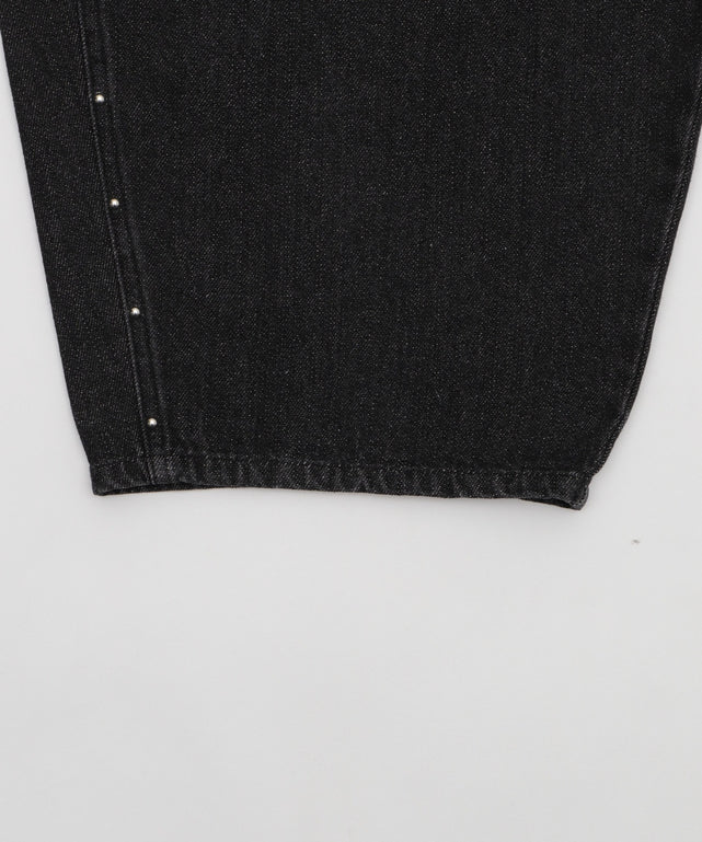 スタッズバレルデニム