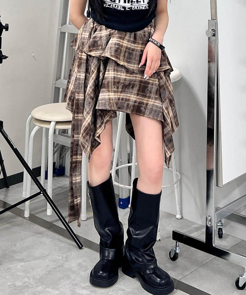 ブラウン モデル：154㎝ FREE着用