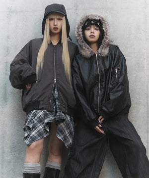 ブリーチチェックイレヘムスカート