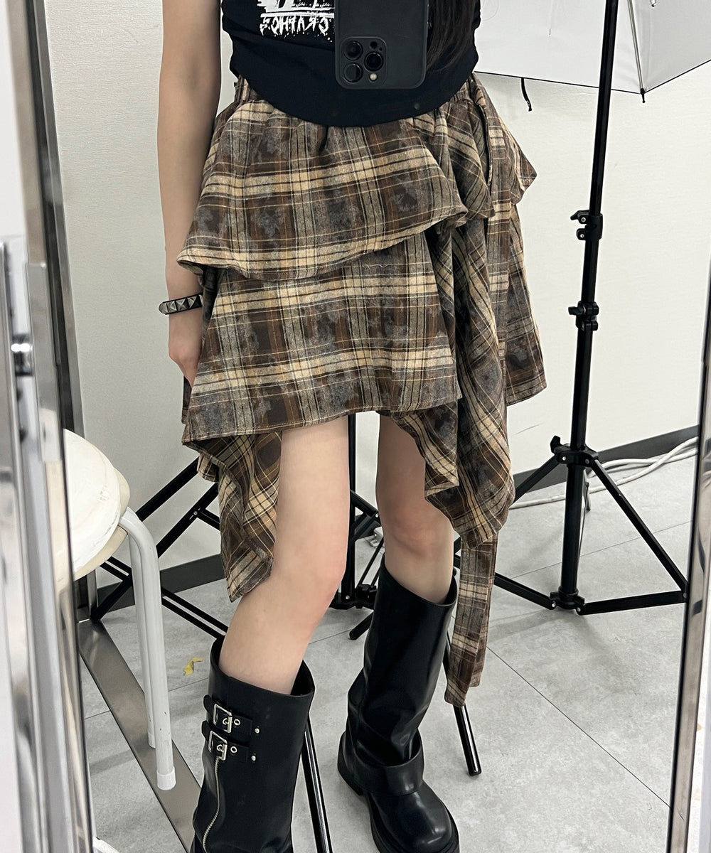 ブラウン モデル：154㎝ FREE着用