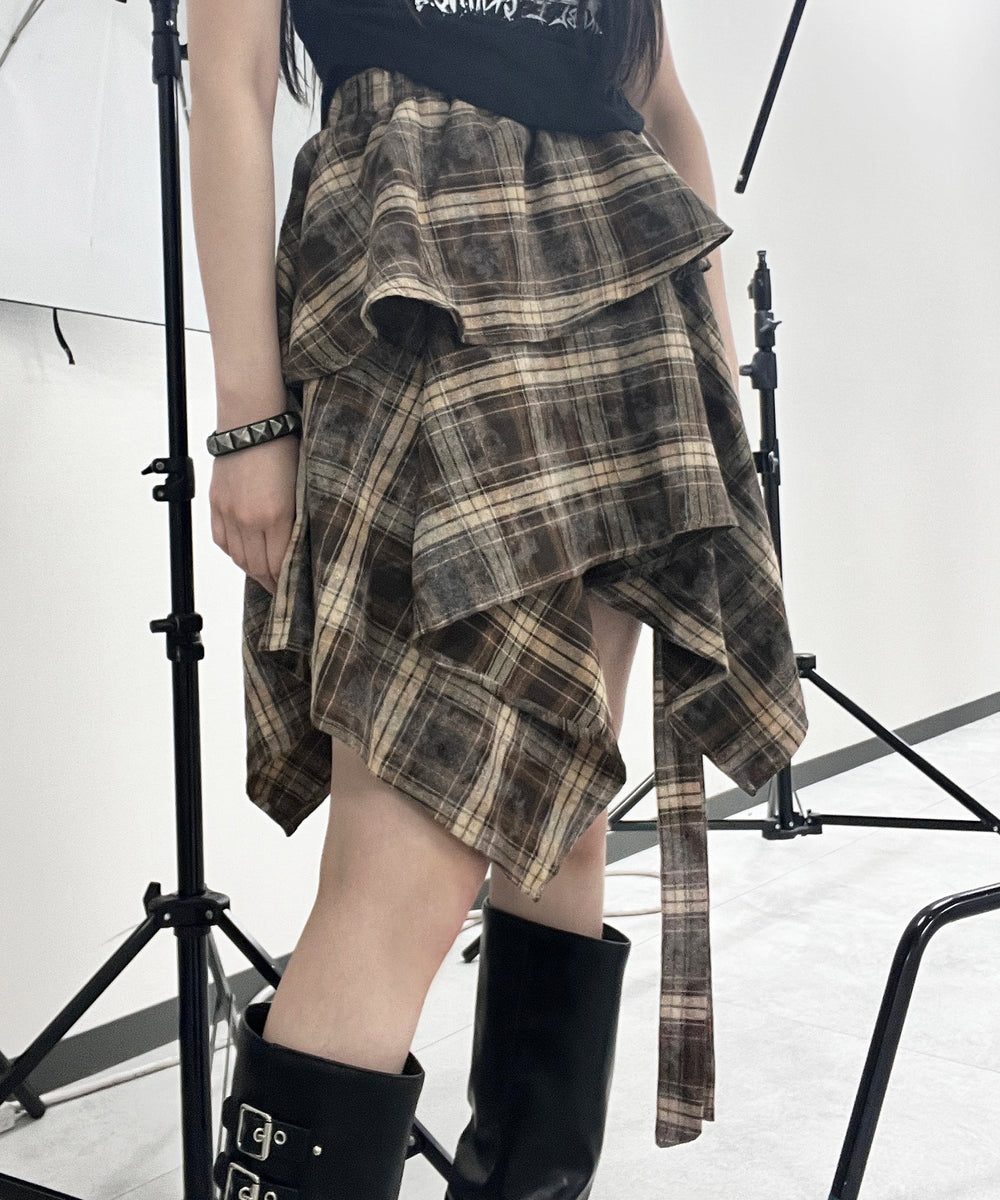 ブラウン モデル：154㎝ FREE着用