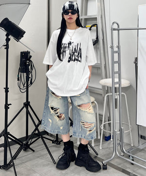 ブルー モデル：154㎝ S着用