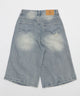 ダメージデニムハーフパンツ