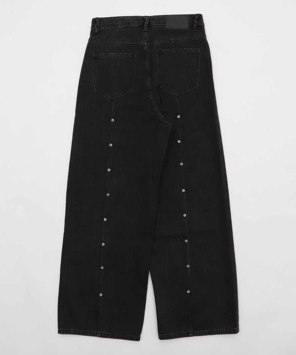 センタースイッチスタッズデニム