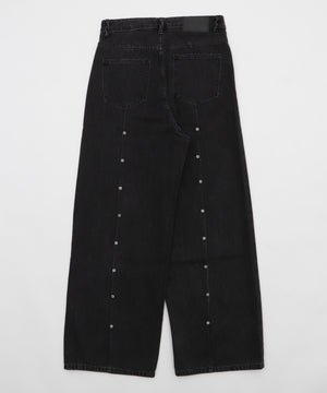 センタースイッチスタッズデニム