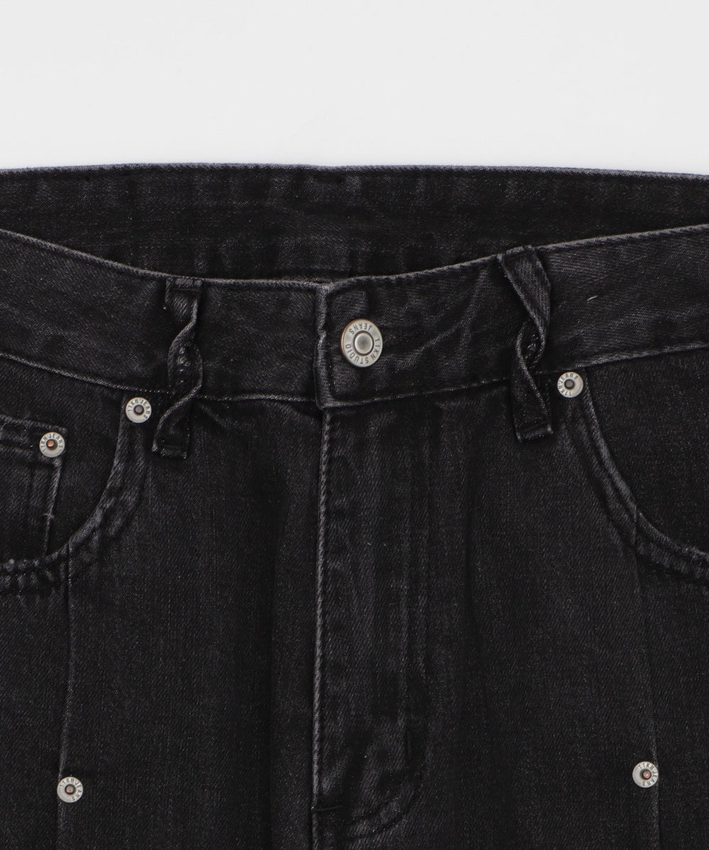 センタースイッチスタッズデニム