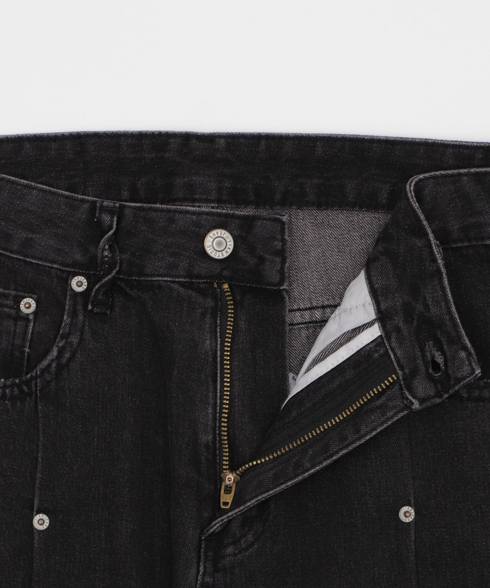 センタースイッチスタッズデニム